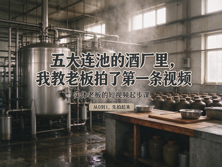 2025年，我跑到五大连池，教一位酿了二十多年酒的老板拍视频